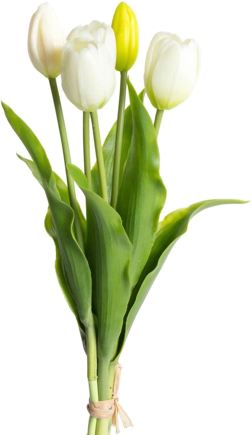OTTO HOME Kunstblume Tulpenbündel Holland real Touch Beige Creme-Weiß - Bild 4