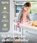 BOMI Lernturm Swubi Kinderhocker aus Massivholz Natur Bild 3