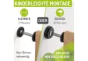 BOMI Miko Türschutzgitter aus Buchenholz Klemmbar Bild 4