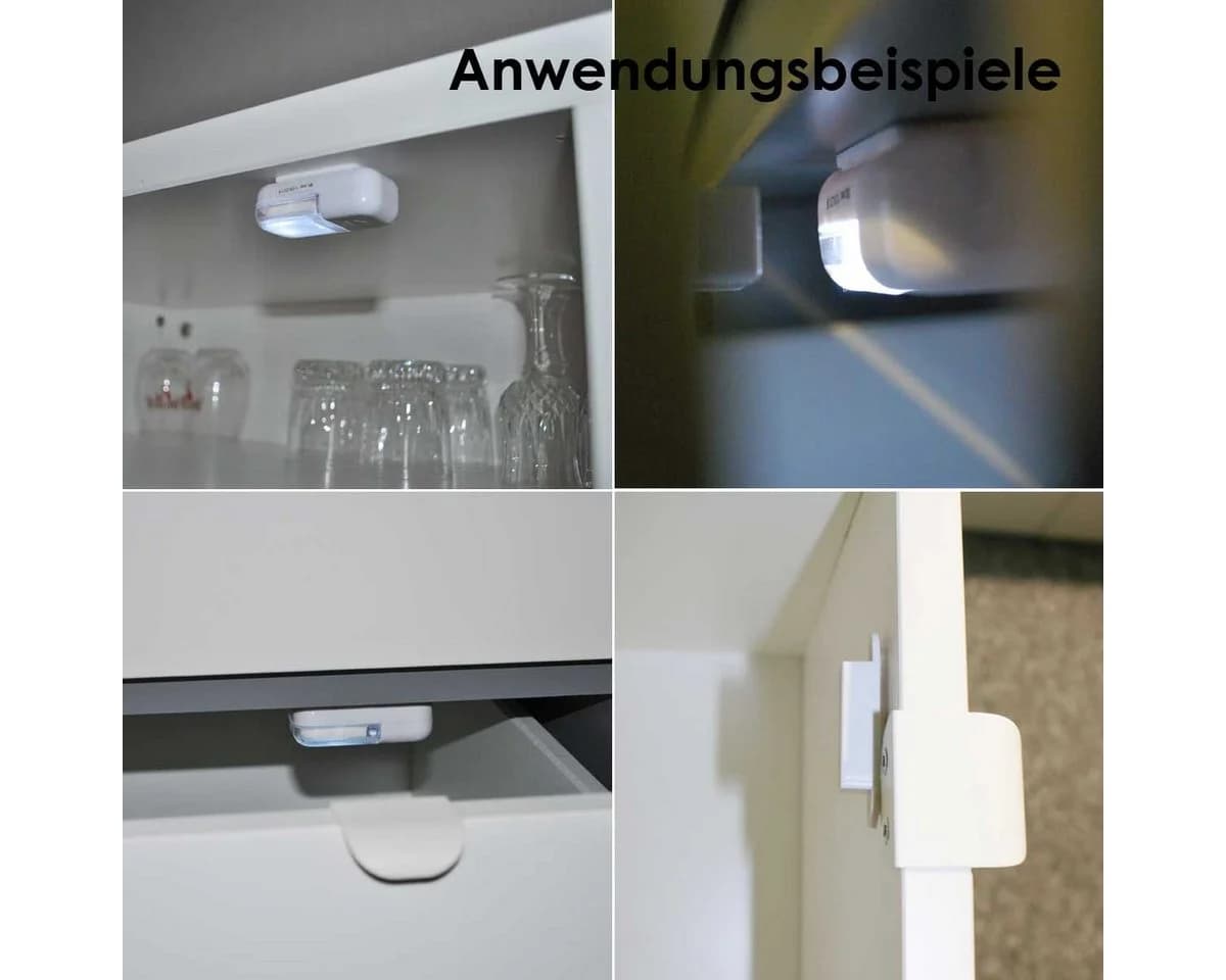 world-trading-net LED Schrankleuchte Weiß mit Magnetkontakt - Bild 5