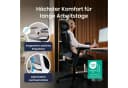 Ergotopia NextBack Bürostuhl Schwarz mit 3D Armlehnen & Kopfstütze Bild 3