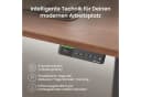 Ergotopia Desktopia Pro X Schreibtisch elektrisch höhenverstellbar braun Bild 5