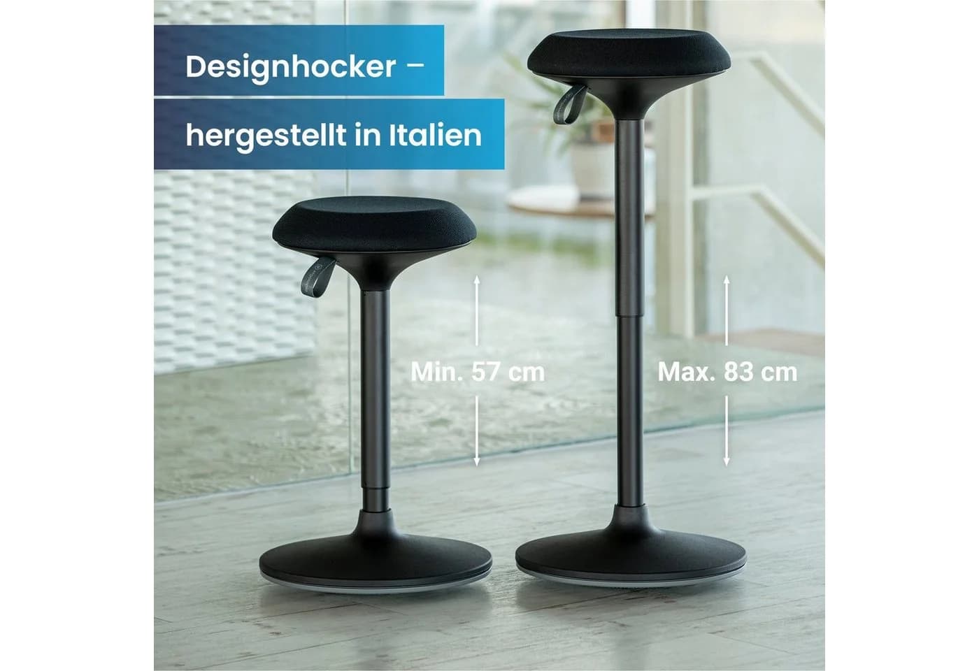 Ergotopia Drehhocker Dyko höhenverstellbar 360° - Bild 3