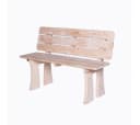 Mega-Holz Gartenbank Ungarn 2-Sitzer Kiefer massiv Bild 2