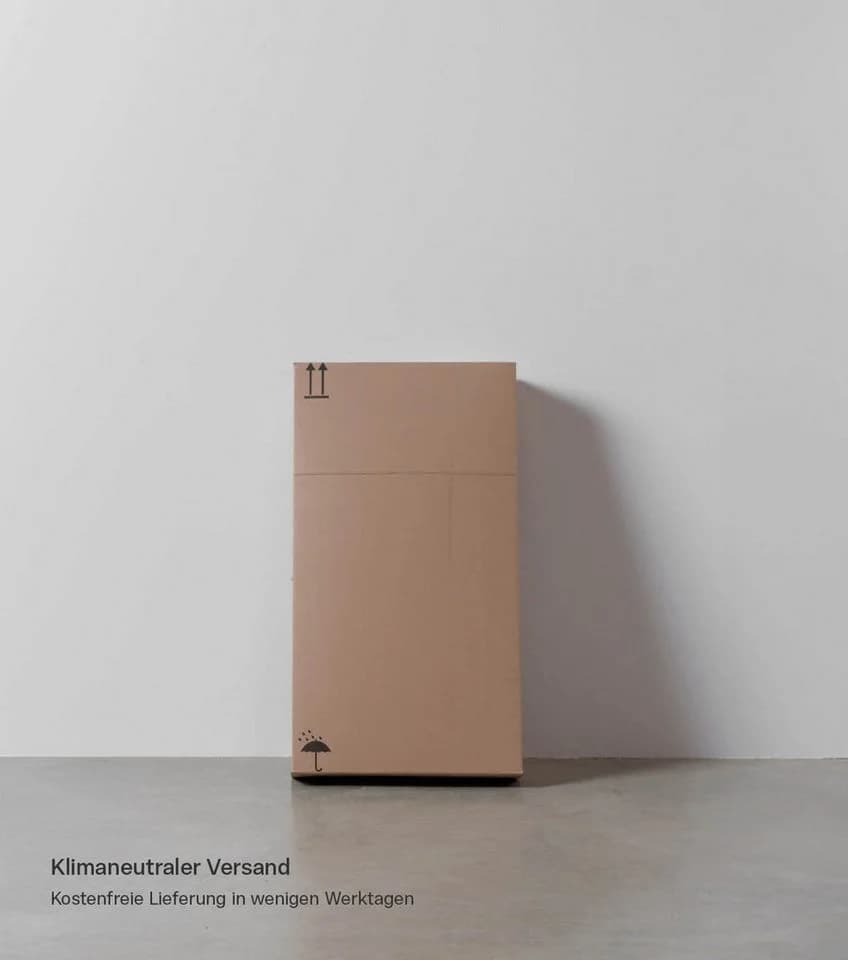 mokebo Mehrzweckschrank Der Schlanke Braun Holzwerkstoff - Bild 5