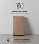 mokebo Spiegelschrank Die Badenixe Weiß mit 2 Einlegeböden Bild 5