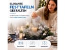 Weihnachtswunder® Lametta Engelshaar gelockt Silber 15g Aluminiumoptik Bild 4