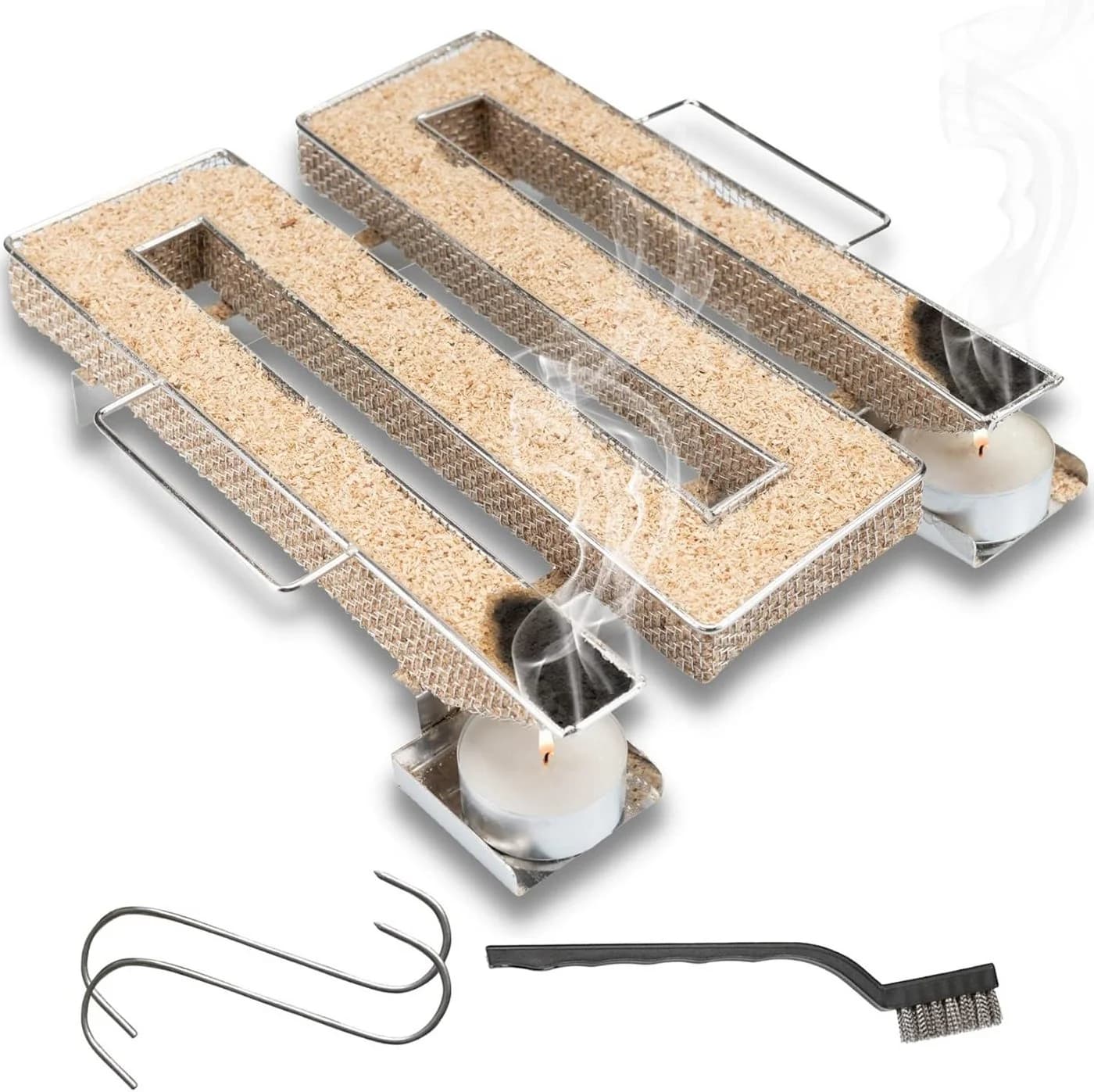 riijk Räucherschnecke Kaltrauchgenerator Edelstahl Cold Smoke - Bild 2