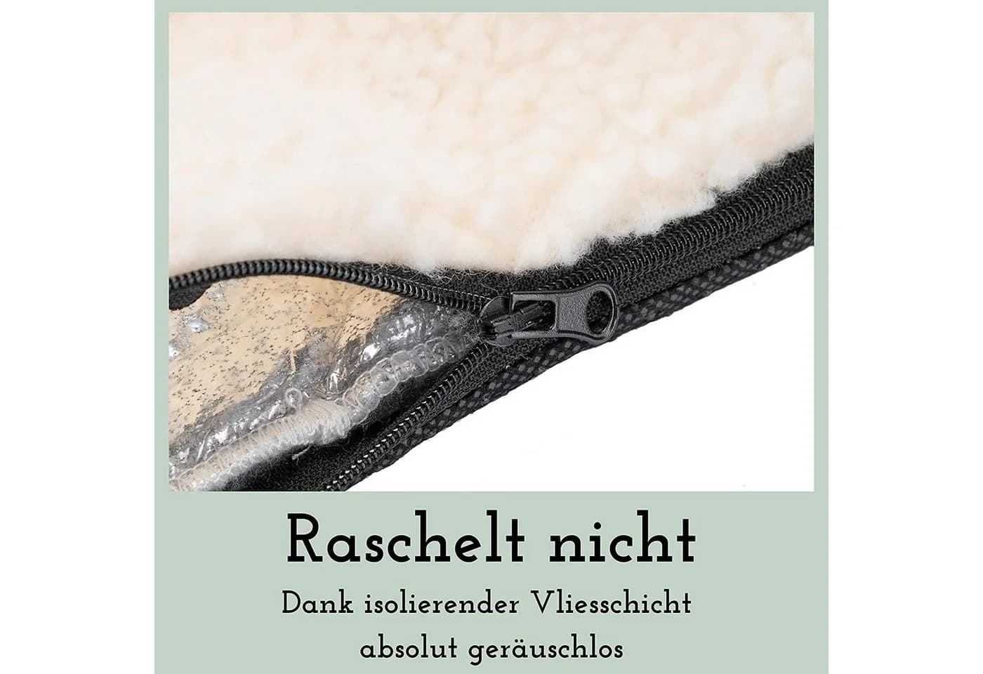 riijk Selbstheizende Wärmedecke für Hunde & Katzen, Vlies, Beige - Bild 3