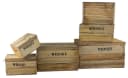 Kistenkolli Altes Land Allzweckkiste Alte Holztruhe Braunes Holz Mit Deckel Bild 2