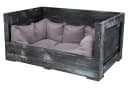 Kistenkolli Altes Land Hundebett Balu Shabby Schwarz Bild 1
