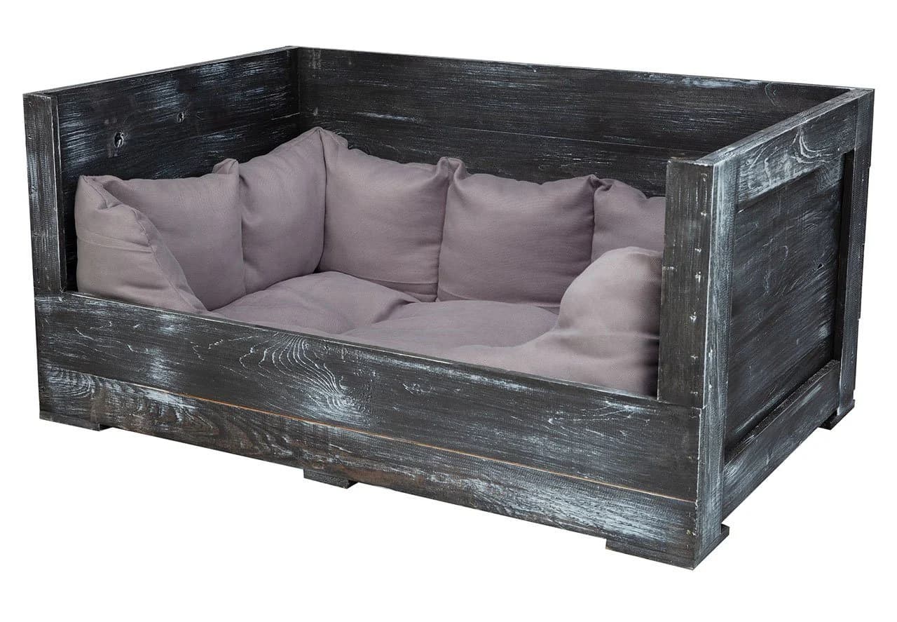 Kistenkolli Altes Land Hundebett Balu Shabby Schwarz