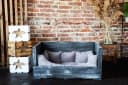 Kistenkolli Altes Land Hundebett Balu Shabby Schwarz Bild 2