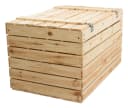 Kistenkolli Altes Land Holztruhe Natur mit Deckel Bild 4
