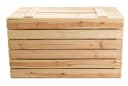 Kistenkolli Altes Land Holztruhe Natur mit Deckel Bild 5