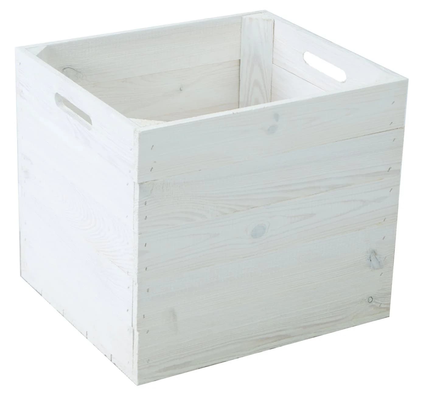Kistenkolli Altes Land Holzkiste 3er Set Weiß für Kallax - Bild 4