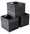 Kistenkolli Altes Land Allzweckkiste 3er Set Schwarz Lasur Bild 1