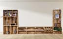 Kistenkolli Altes Land TV-Board Regal Set Sienna Braun Holz Bild 1
