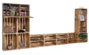 Kistenkolli Altes Land TV-Board Regal Set Sienna Braun Holz Bild 2