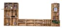 Kistenkolli Altes Land TV-Board Regal Set Sienna Braun Holz Bild 3