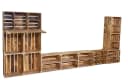 Kistenkolli Altes Land TV-Board Regal Set Sienna Braun Holz Bild 5