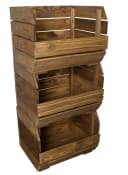 Kistenkolli Altes Land Allzweckkiste 3er Set Palisander Fichtenholz Bild 1