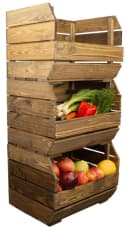 Kistenkolli Altes Land Allzweckkiste 3er Set Palisander Fichtenholz Bild 2
