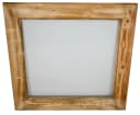 Kistenkolli Altes Land Allzweckkiste Glasplatte mit Holzrahmen geflammt 85x85cm Bild 5