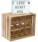 Kistenkolli Altes Land Allzweckkiste Henry 3er Set Braun Geflammt Bild 5