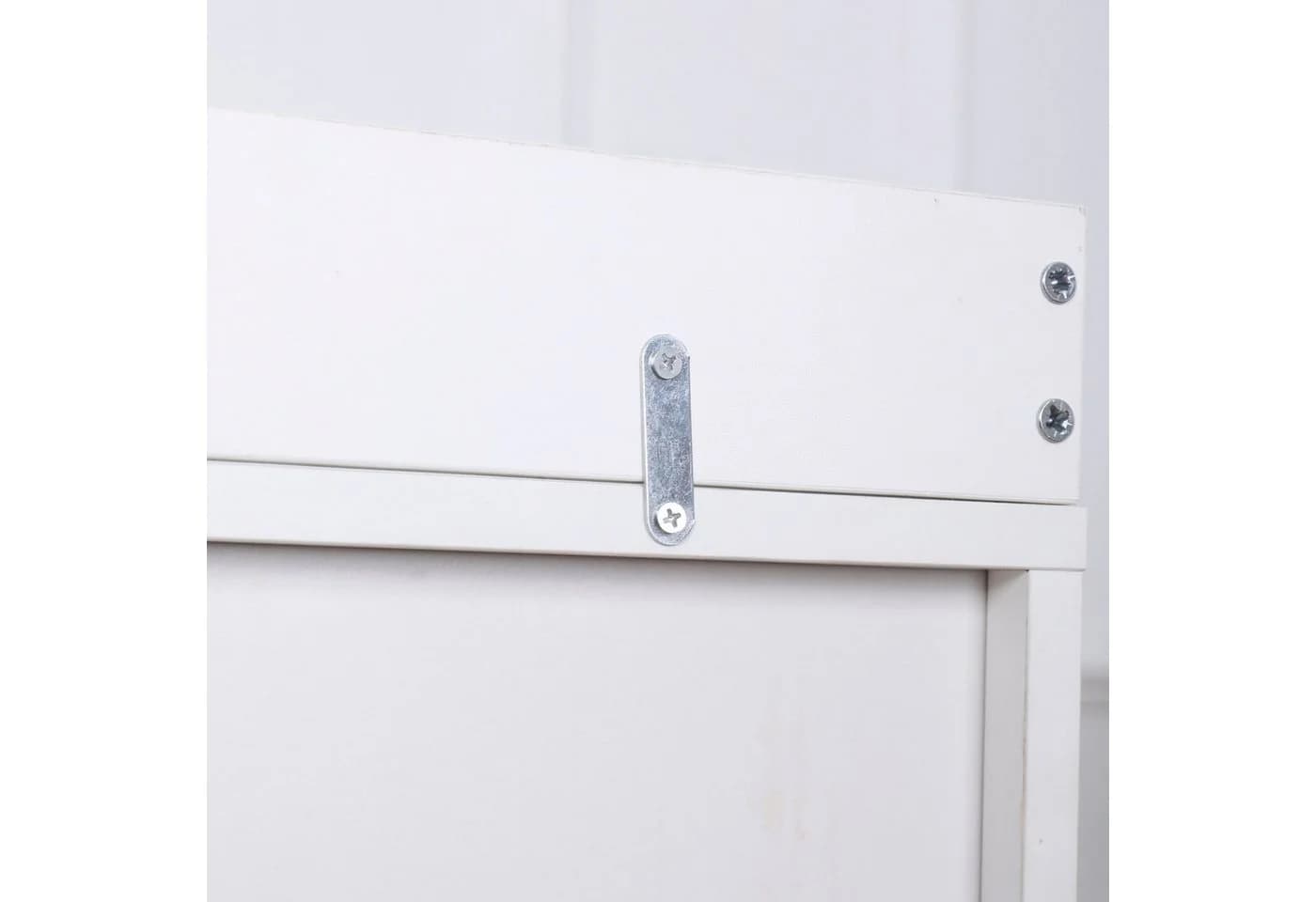 ecoMI Wickelkommode Wickeltisch Kommode mit abnehmbaren Wickelaufsatz in Weiß - Bild 4
