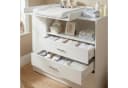ecoMI Wickelkommode Wickeltisch Kommode mit abnehmbaren Wickelaufsatz in Weiß Bild 5