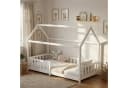 ecoMI Kinderbett Hausbett mit Rausfallschutz und Lattenrost Bild 2