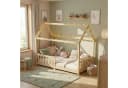 ecoMI Kinderbett Hausbett mit Rausfallschutz und Lattenrost Bild 2