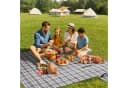 Sekey Picknickdecke 200x200 cm Grau Wasserdicht Faltbar Bild 3