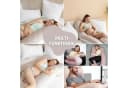 SEI Design Stillkissen Seitenschläferkissen Bodypillow Beige Bild 3