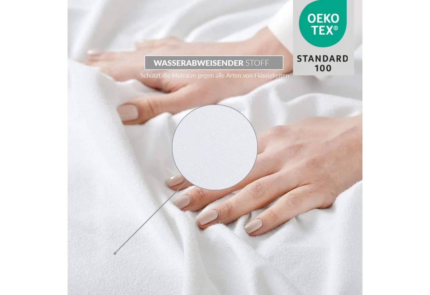 SEI Design Matratzenschoner Baby AQUASTOP Wasserdicht Spannbettlaken - Bild 5