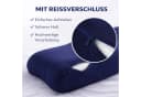 SEI Design Kissenbezug Stretch Bügelfrei Tiefblau 40x60 cm Bild 5