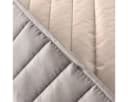 SEI Design Bettüberwurf Living Trend Taupe Hell Gesteppt Bild 4