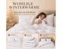 SEI Design SWAN Bettset 3-tlg. Weiß Mikrofaser Winter Bild 3