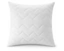 SEI Design Nordic Collection Kopfkissen Microfaser Gesteppt Weiß Bild 2