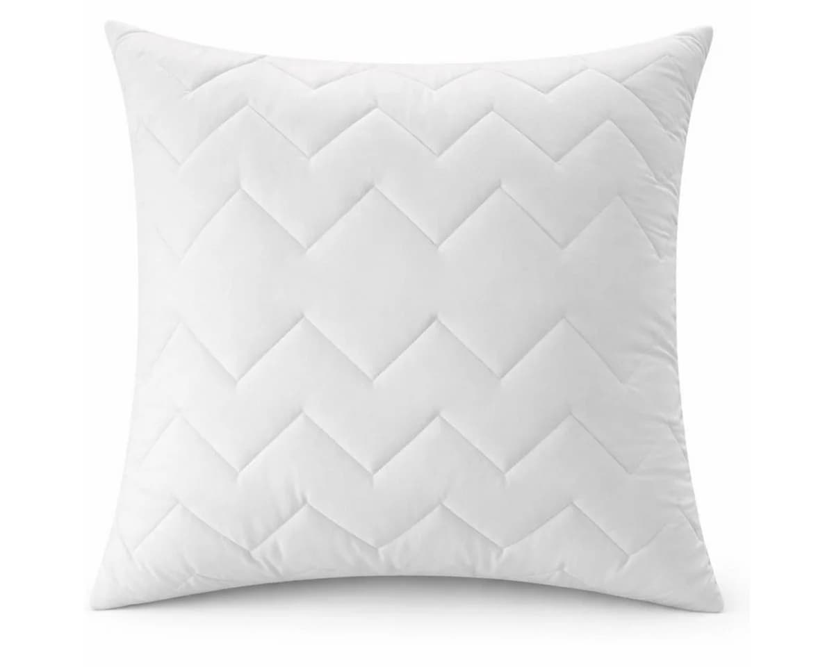 SEI Design Nordic Collection Kopfkissen Microfaser Gesteppt Weiß - Bild 2