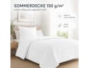 SEI Design Bett-Set Mikrofaser Einziehdecke + Kissen Weiß Nordic Collection Bild 4