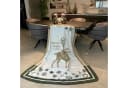 SEI Design Weihnachtsplaid Kuscheldecke Gold 150x200 cm Bild 2