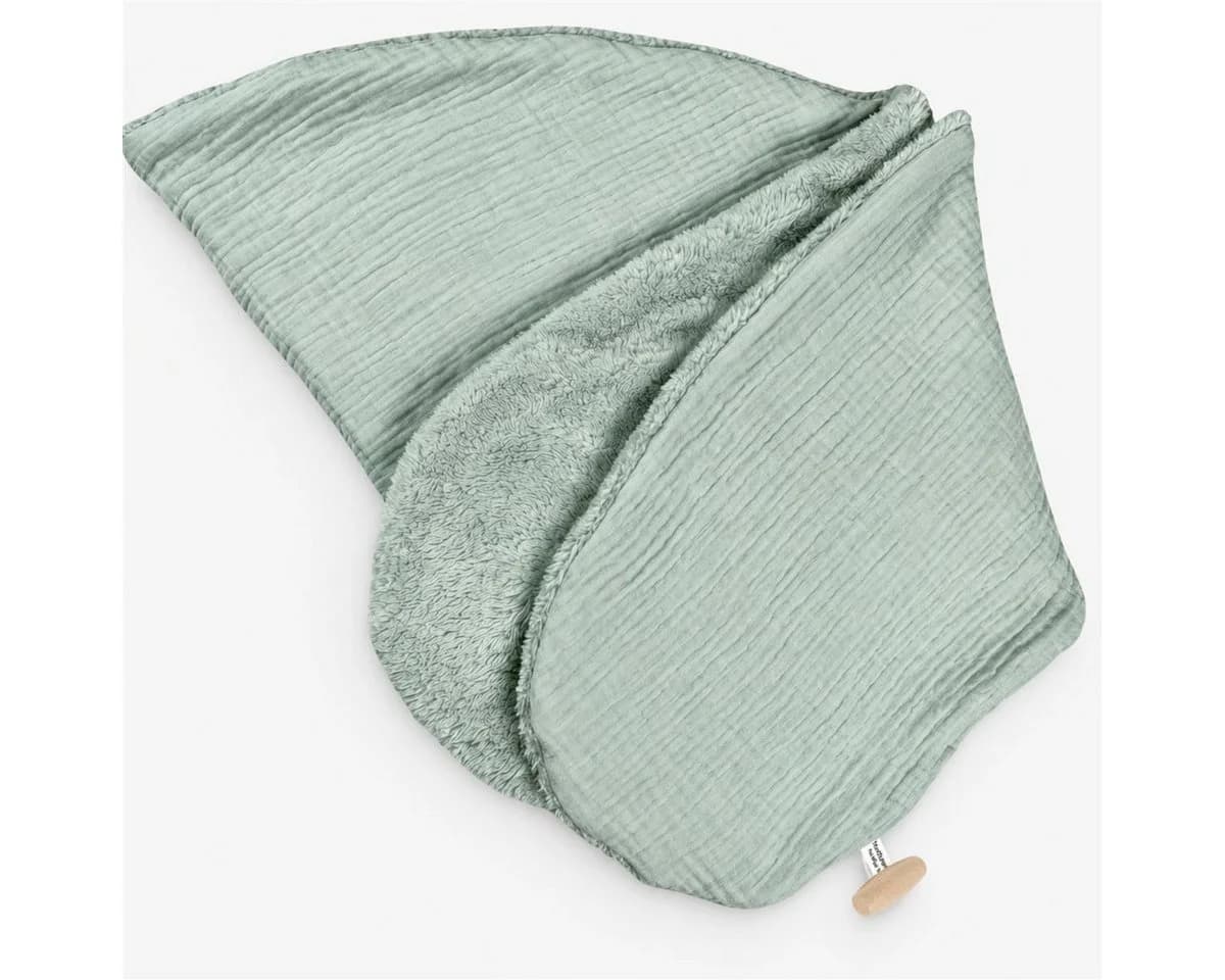 SEI Design Stillkissenbezug Musselin Teddyplüsch Mint - Bild 2