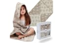 SEI Design Kapuzenhandtuch 80x80 Babyhandtuch Frottee Bio Baumwolle Bild 2