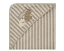 SEI Design Kapuzenhandtuch 80x80 cm Bio-Baumwolle Beige Bild 3