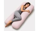 SEI Design Seitenschläferkissen XXL Mikrofaser Rosa/Beige Bild 2