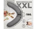 SEI Design Stillkissen Seitenschläferkissen XXL Grau Bild 4