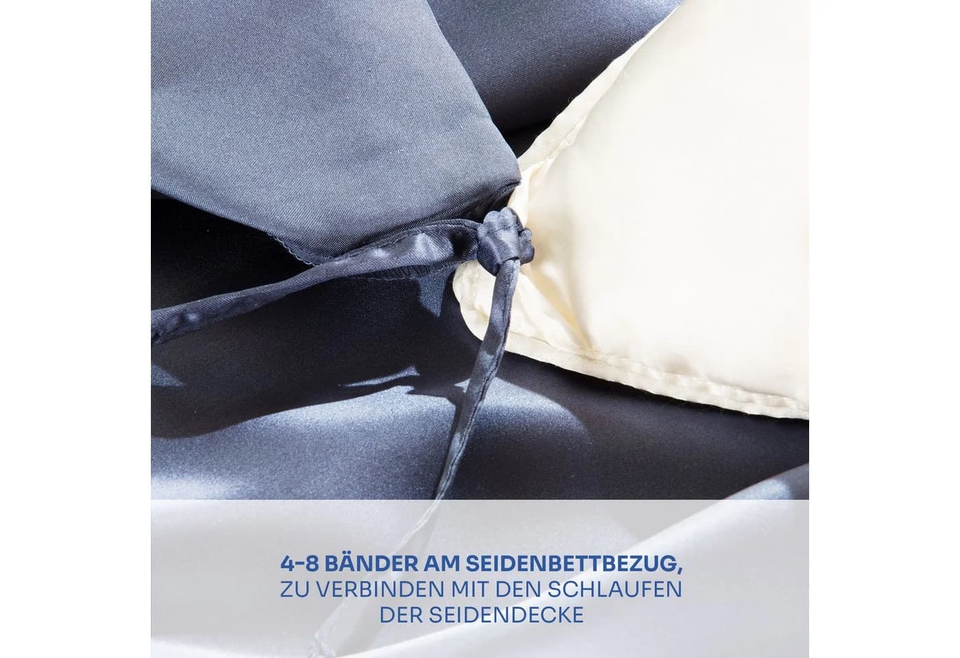 orignee Bettbezug 100 % Seide – glatt, hautfreundlich & atmungsaktiv - Bild 4