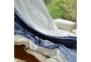 orignee Kissenbezug 100% Seide 19 Momme Blau/Weiss Bild 4